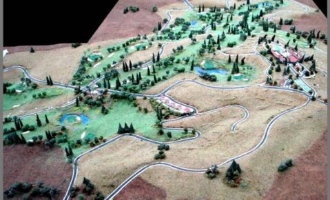 Maqueta Cerrado del Águila y Cerro Piña