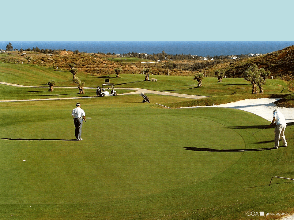 Vistas al mar desde el recorrido