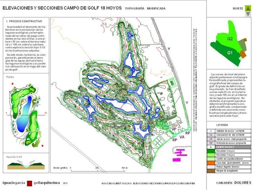 Ignacio García, arquitecto de campo de golf