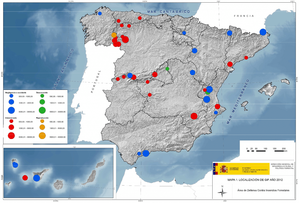 Mapa localización de GIF 2012